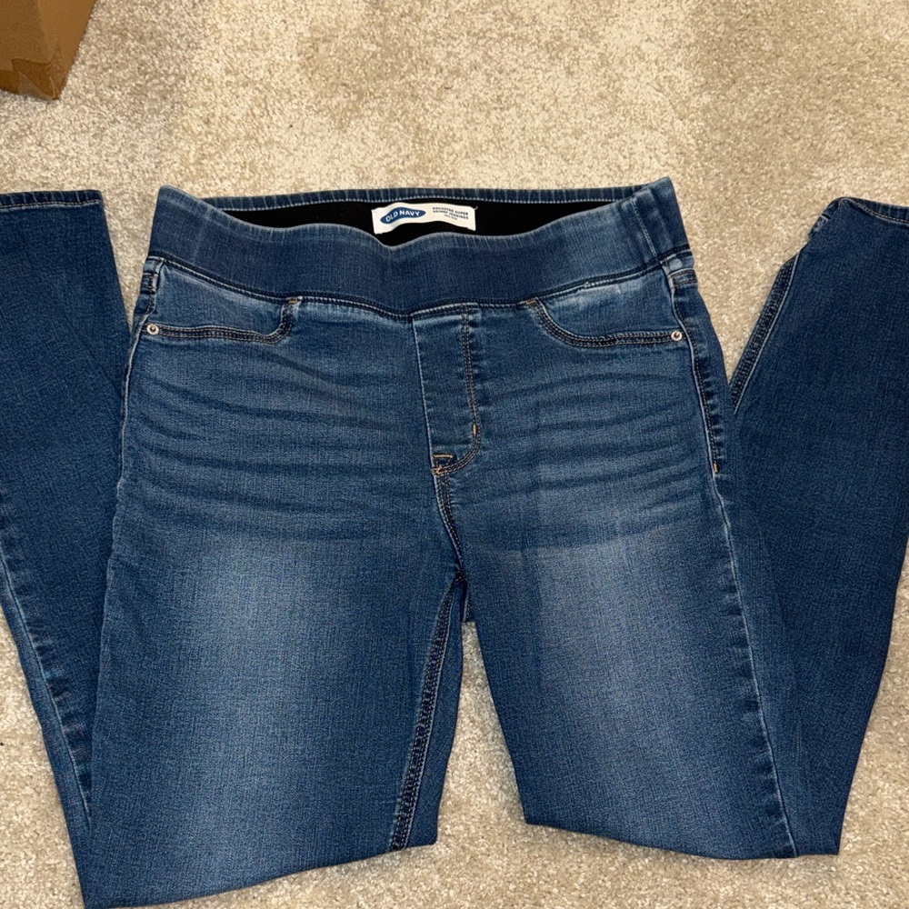 Old Navy Rockstar Super Skinny Jeggings 8
